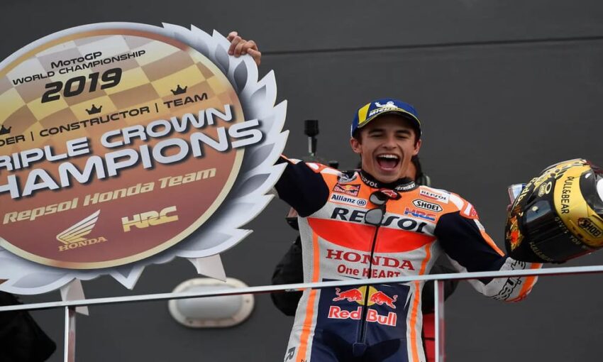 Marc Marquez Berhasil Meraih Juara Dunia Dalam MotoGP 2019