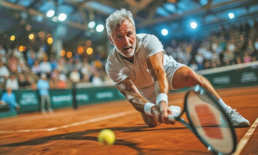 Olahraga tennis meningkatkan keseimbangan tubuh dan kekuatan otot melalui latihan yang teratur.