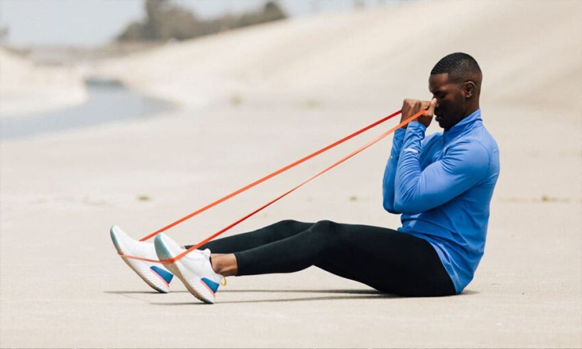 Latihan resistance band untuk pemula, olahraga di rumah dengan resistance band