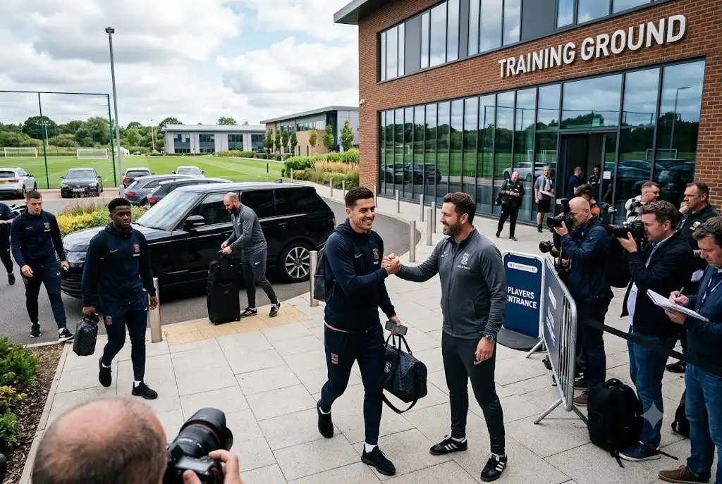 Championship transfers today showing a new football signing at an EFL Championship club