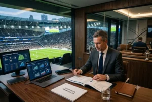 Football billionaire club owner managing finances and football operations