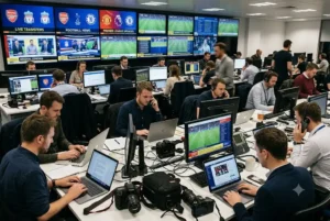 Football news today UK featuring journalists covering live football news