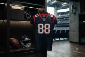 NFL jersey UK fans can wear featuring classic American football styling