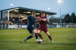 FA Youth Cup academy football match in England