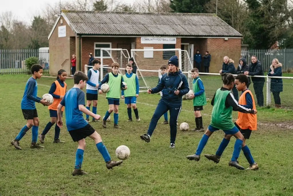 Local football clubs providing youth football training and development in the UK